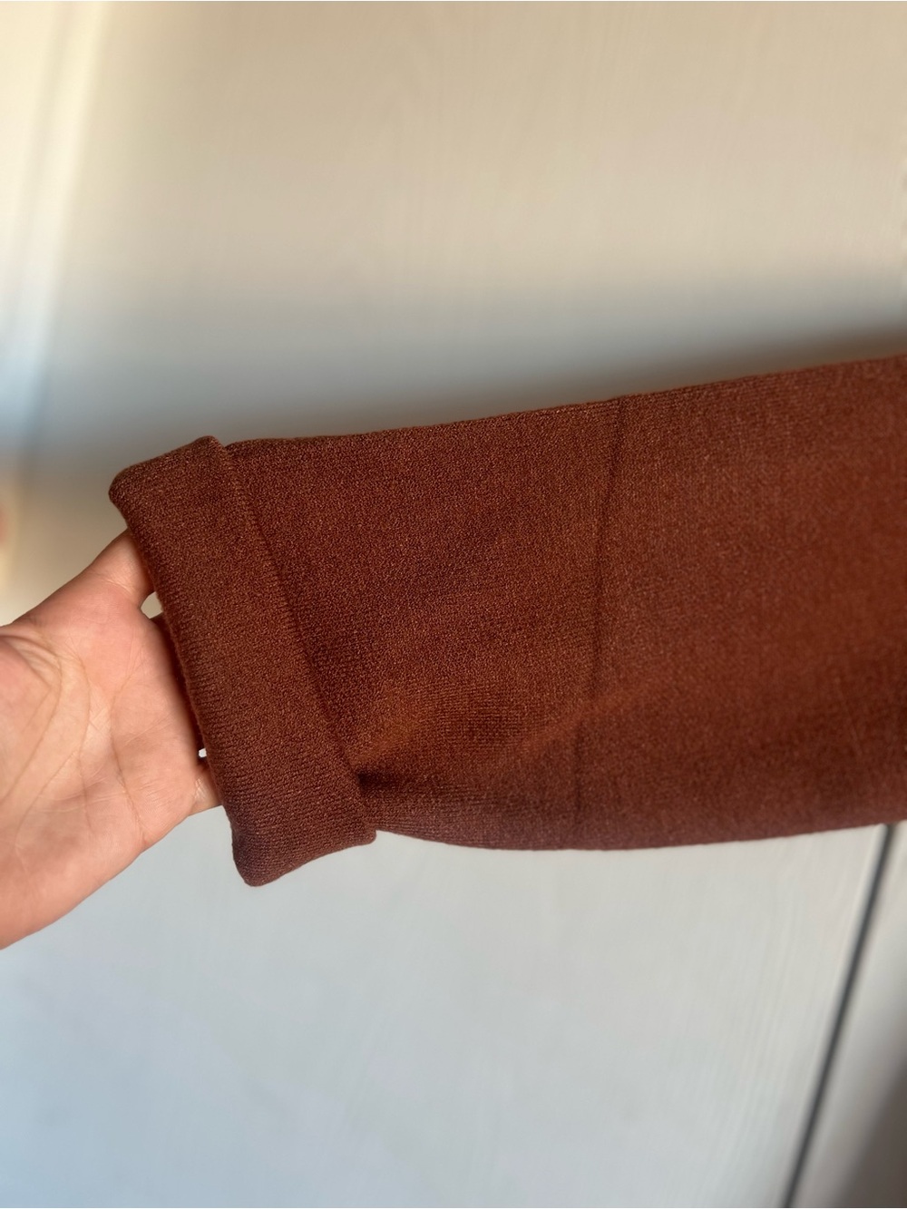 ANRABESS Women's Size XL Oversized Long Open Front Cardigan Caramel Casual NWT - Picture 5 of 13